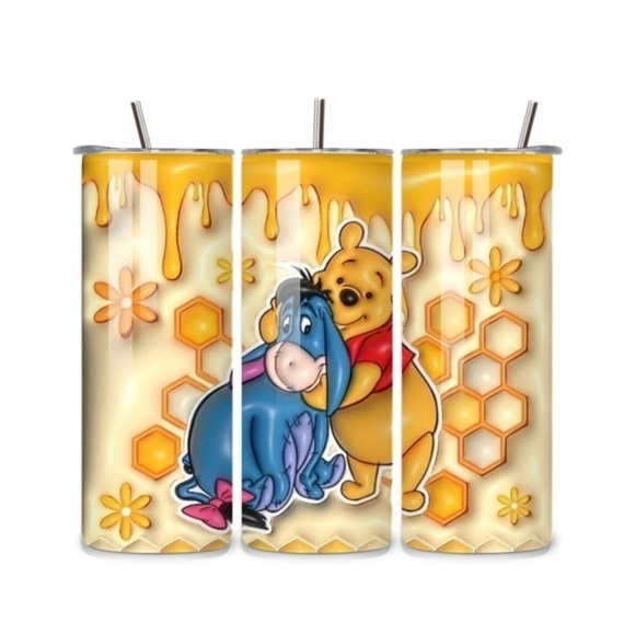 Disney Other - Winnie the Pooh and Eeyore 20oz Stainless Steel Tumbler